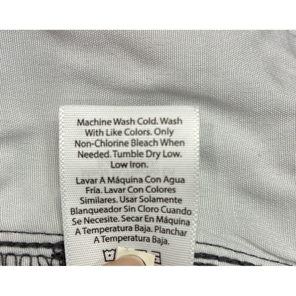 Men's Shorts Size 42 George Zip Charcoal Sky Gray Above The Knee 9" Inseam NWT - Picture 12 of 15